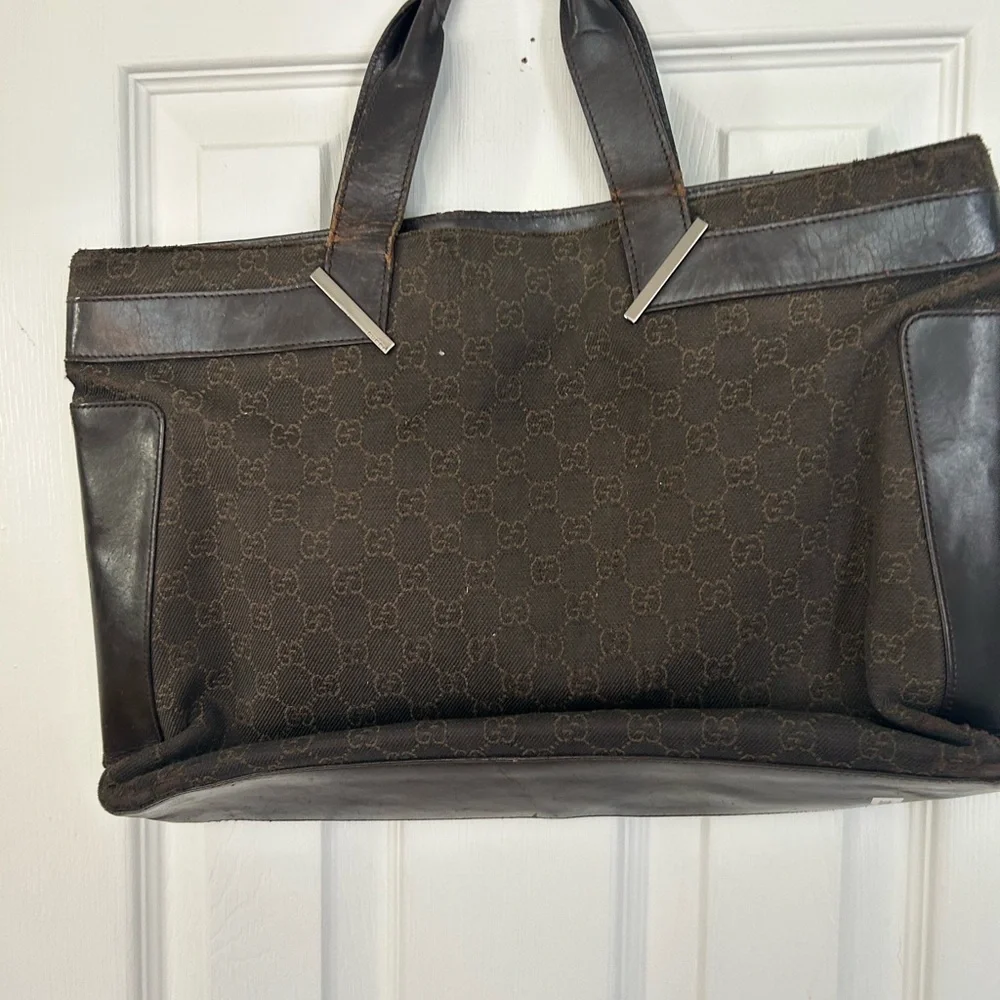 Gucci Brown Monogram Men's Bag